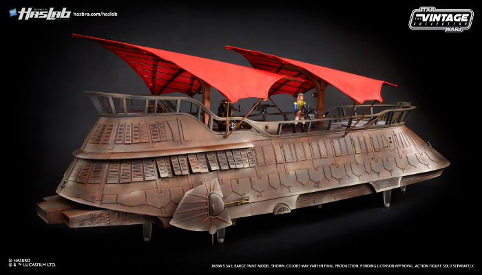 Hasbro The Vintage Collection Jabbas Sail Barge The Khetanna Now Available Overseas