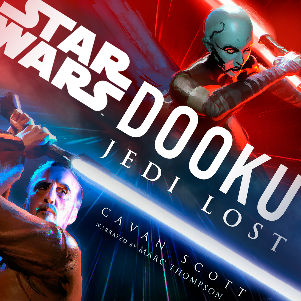 Star Wars Dooku Lost Jedi Audio Book Cover Art