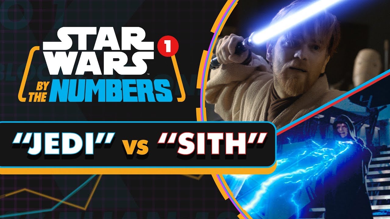 Every Time Jedi or Sith is Said in Star Wars Movies Star Wars By the Numbers