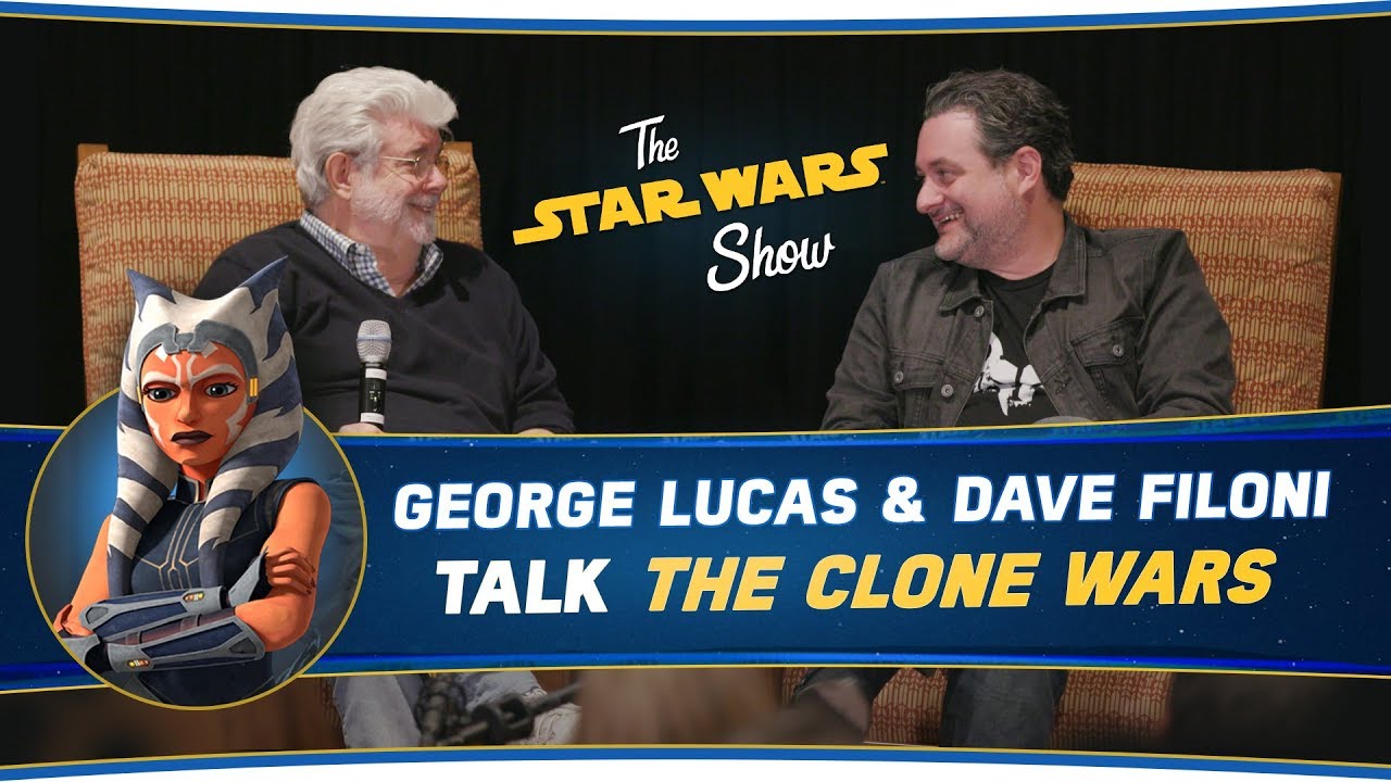 George Lucas and Dave Filoni