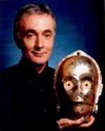 Daniels holding C3P0. Provided by Beverly